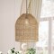 Jonathan Y Koda 13 in. 1-Light Farmhouse Coastal Bohemian Rattan 180 in. Cord Plug-In or Hardwired LED Pendant,  JYL1401A - alternate 5