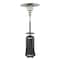 Homeroots 48000 BTU Silver Steel Propane Cylindrical Pole Standing Patio Heater 480568 - alternate 3