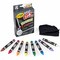 Crayola Washable Crayons, Dry-Erase, Bright Colors, 8 Colors Per Set, 54PK 985202 - alternate 1