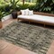 Homeroots 8' X 10' Black Taupe And Beige Moroccan Washable Indoor Outdoor Area Rug 577184 - alternate 1
