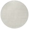 Homeroots 8' Ivory And Beige Round Geometric Washable Indoor Outdoor Area Rug 596940 - alternate 3