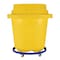 Zoro Select Drum Dolly, 55 gal, 32 in L, Blue DRUM-SP-32-12-C - alternate 2