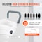 Vevor Raised Toilet Seat 3.5" Height Raised 300 lbs for Round Toilet for Elderly FBL760599 - alternate 2
