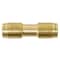 Mytee Products 2Pcs DOT Union Connector Brass Push-Lock Air Brake Fitting 1/4 inTube OD, 5Pcs Set, 2PK MP-ABF-UNION14x2 - alternate 2