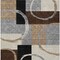Homeroots 10' X 14' Pewter Gray And Black Geometric Washable Indoor Outdoor Area Rug 612592 - alternate 4