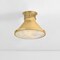 Hudson Valley Lighting Highclere 12.75 in. Flush Mount in Aged Brass by Mark D. Sikes MDS2402-AGB - alternate 4