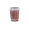 Homeroots 5in Brown and Ivory Textural Tone On Tone Recycled Plastic Indoor Outdoor Round Pot Planter 488240 - alternate 1