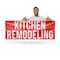 Signmission Kitchen Remodeling, 36 Inch x 96 Inch, Vinyl Banner B-96-30718 - alternate 3