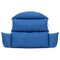 Leisuremod Hanging 2 Person Egg Swing Cushion, Blue ES57C-BU - alternate 4