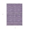 Homeroots 8' X 10' Purple And Lavender Striped Washable Indoor Outdoor Area Rug 587929 - alternate 3