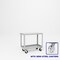 Pucel Heavy Duty Shop Truck, 36 in. W x 18 in. D x 33.5 in. H, Putty 1836-DT-2S - alternate 1