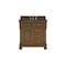 James Martin Vanities Brookfield 36 in. Single Vanity, Honey Oak w/ 3 CM Charcoal Soapstone Silestone Top 547-V36-HNO-3CSP - alternate 1