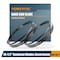 Powertec 70-1/2" High Carbon Steel Band Saw Blades for Craftsman 21400 & Rikon 10-305 & 10-3061 Bandsaw 13618 - alternate 1