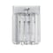 Jonathan Y Coco Prism Vintage 4.75" 1-Light Metal/Glass Classic Glam LED Vanity Light, Chrome JYL3552A - alternate 3