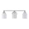 Jonathan Y Lydia 24" 3-Light Farmhouse Cottage Metal LED Vanity Light with Frosted Glass Shades, Chrome JYL7551A - alternate 5