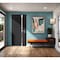 Vdomdoors Steel Door Cynex 6777 Black Stainless Inserts Single Modern Painted CYNEX6777EXD-BLK-W32 x H80-Right-hand Inswing - alternate 5