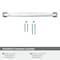 Amerock Stature 7-9/16 inch 192mm Center-to-Center Polished Chrome Cabinet Pull BP5551026 - alternate 2