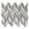 Apollo Tile Mirage 10x12 Warm Beige White Marble Mosaic Leaf Wall and Floor Tile (4.07 sq ft/case), 5PK APLSAH88LF01A - alternate 1