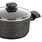 Korkmaz Ornella 2 Piece 3 Liter Aluminum Nonstick Casserole Dish with Lid A1341 - alternate 2