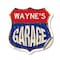 Signmission Wayne's Garage, 18 Inch X 18 Inch, Vinyl Decal SHI-D-18-383-WAYNE - alternate 1