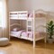 Homeroots White Twin Over Twin Bunk Bed 285831 - alternate 2