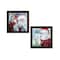 Homeroots Set Of Two Santas Blessings 4 Black Framed Print Wall Art, 2PK 407917 - alternate 1