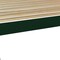 Homeroots Dark Green Solid Wood Full Bed Frame 546708 - alternate 4