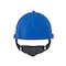 Msa Safety Topgard Hard Hat Cap Style, Polycarbonate, Fas-Trac III, Type 1, Class E, Blue 475380 - alternate 2