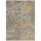 Homeroots 10' X 14' Ivory Gray And Black Abstract Washable Indoor Outdoor Area Rug 596823 - alternate 4