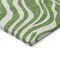 Homeroots 5' X 8' Green And Ivory Animal Print Washable Indoor Outdoor Area Rug 600607 - alternate 2