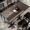 Flash Furniture Bennett 30 in x 60 in Solid Wood Indoor Tabletop in Dark Brown with 22 in x 22 in Bar Height GSF-REC3060-DKBRN-T2222B-GG - alternate 3