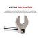 Tekton 3/8 Inch Drive Crowfoot Wrench Set with Key, 9-Piece (5/16-3/4 in.) WCF94101 - alternate 2