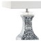 Jonathan Y May 28" Ceramic/Crystal LED Table Lamp, Blue/White JYL5046A - alternate 3