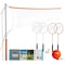 Franklin Sports Volleyball and Badminton Set, MetalPlastic, OrangeWhite 50610 - alternate 3