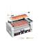 Vevor 18 Hot Dog 7 Roller Electric Grill Cooker Machine Bun Warmer Cover 1200W ASQ-07HC - alternate 1
