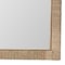 Bali & Pari Geralyn Japandi Natural Seagrass Square Wall Mirror 248-13813-ZORO - alternate 2