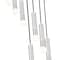 Z-Lite Stari 7-Light Chandelier, 18 in W, Brushed Nickel 1956P-7R-BN - alternate 4