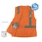 Ergodyne M Orange Class 2 Womens Hi-Vis Breakaway Vest - HL 8215BAW-S - alternate 3