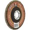Neiko Aluminum Oxide Flap Disc, 60 Grit, Flat Type #27, 10 Pack 11107A - alternate 2