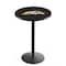 Holland Bar Stool Co 42" Blk Wrinkle Western Michigan Pub Table, 36" dia. Top L214B4236WestMI - alternate 1