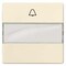 Siemens DELTA i-system electrical white Rocker switch with bell symbol and labeling field 5TG6285 - alternate 1