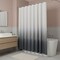 Homeroots 72" White And Black Ombre Shower Curtain 484048 - alternate 2