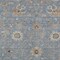 Homeroots 5' X 8' Denim Blue Ivory And Coral Floral Washable Indoor Outdoor Area Rug 604768 - alternate 3