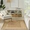 Homeroots 6' X 9' Natural Geometric Indoor Outdoor Area Rug 572875 - alternate 2