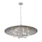 Z-Lite Rialto 6 Light Pendant, Signature Pewter/Signature Pewter, 32 In W x 16.5 In H 1953-32SPT - alternate 3
