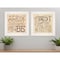 Homeroots Set Of Two Together or Each Other 1 White Framed Print Wall Art, 2PK 406011 - alternate 2