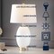 Jonathan Y Reese 26.5" 1-Outlet Contemporary Style Iron/Glass LED Table Lamp w/USB Charging Port, White/Brass Go JYL4053A - alternate 2