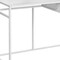 Homeroots 42" White Computer Desk 489827 - alternate 3