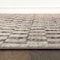World Rug Gallery Contemporary Checkered Runner Rug 2 ft 3 in x 8 ft Beige WR102BEIGE2X8 - alternate 2