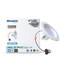 Bulbrite 9w 60w Equivelant 4 in. Downlight Retrofit LED Light Bulb Medium Base (E26) White Round 3000K, 4PK 861493 - alternate 4